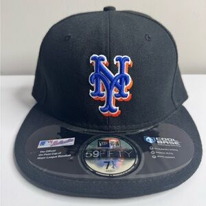 New York Mets 59FIFTY Fitted Hat – Size 7 1/4 – New Era Authentic On-Field Cap